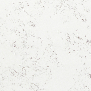 Pedra de quartzo projetada Carrara branca para bancadas de cozinha